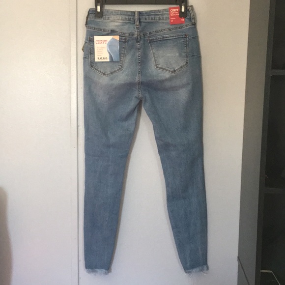 Ripped high rise skinny jeans - Picture 2 of 2